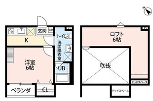 七道駅 徒歩12分 1階の物件間取画像